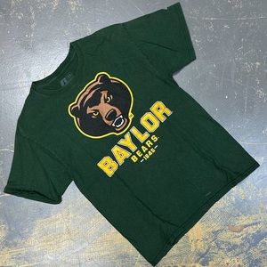 Russell Baylor Bears NCAA Logo Shirt Medium Vintage BU University Waco